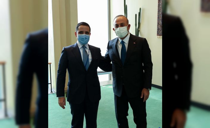 Dışişleri Bakanı Çavuşoğlu, Kuveyt Dışişleri Bakanı El-Sabah ile görüştü