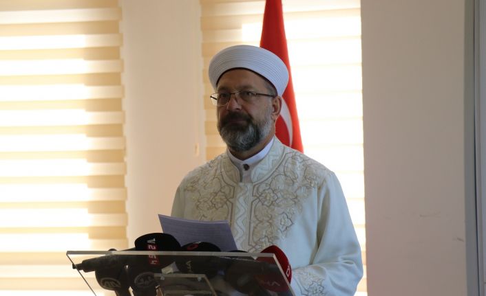 Diyanet İşleri Başkanı Erbaş: “İslam ümmeti tek yürek olarak her daim Kudüs’ü savunacaktır”