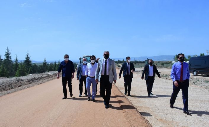 Eskişehir OSB ile 1. Gelişme Bölgesi arasındaki bağlantı yolunda son aşamaya gelindi