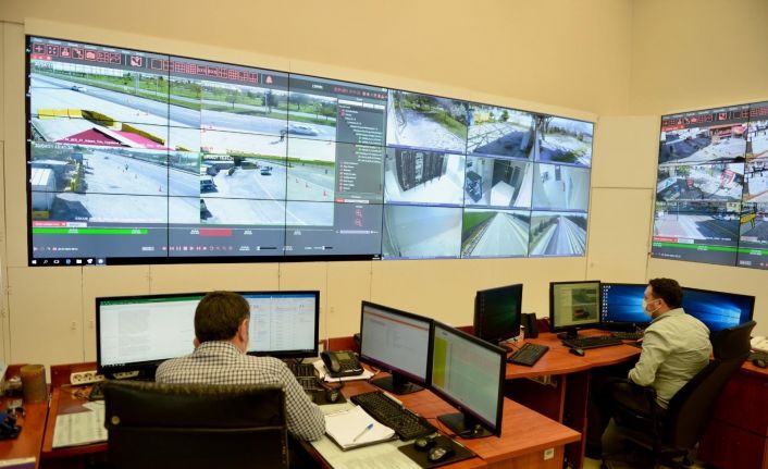 Eskişehir’de MOBESE’ler kısıtlamaya uyulduğunu gösterdi