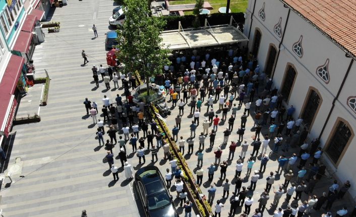 Hayatını kaybeden Filistinliler için Sakarya’da gıyabi cenaze namazı kılındı