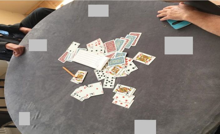 Isparta’da kumar oynayan 15 kişiye 59 bin 274 TL para cezası