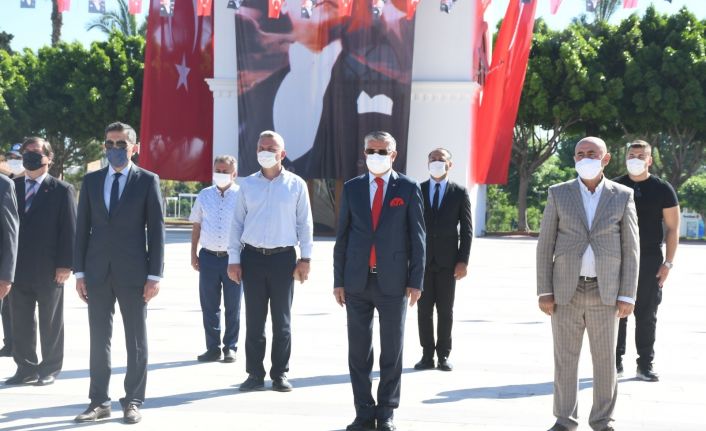 Kemer’de 19 Mayıs Atatürk’ü anma Gençlik ve Spor Bayramı kutlamaları