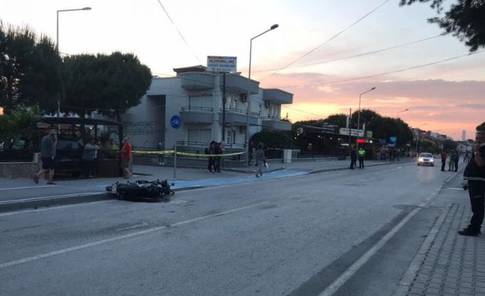 Kontrolden çıkan motosiklet önce kaldırıma ardından yayaya çarptı: 2’si ağır 3 yaralı