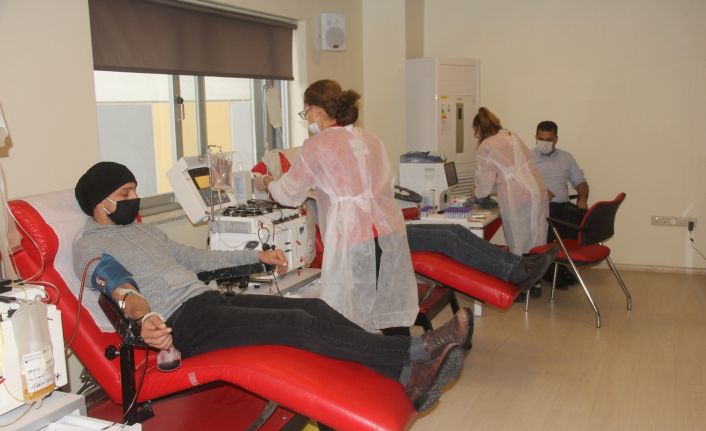 Korona virüsü yendi plazma bağışında bulundu