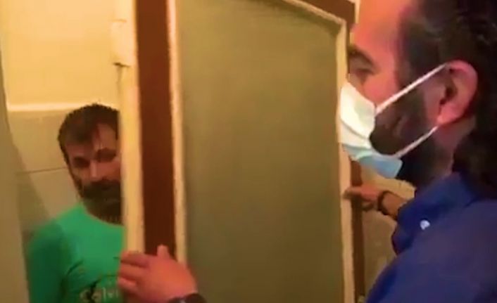 Kumar baskınında ilginç saklanma yöntemi: Odanın köşesine götürdüğü mutfak kapısının arkasında yakalandı