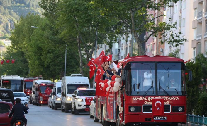 Kütahya’da 19 Mayıs Atatürk’ü Anma, Gençlik ve Spor Bayramı coşkusu