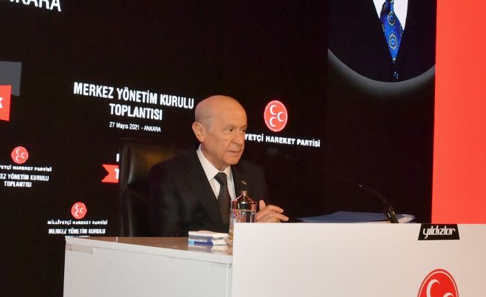 MHP Genel Başkanı Bahçeli, MYK ve MDK üyeleri ile araya geldi