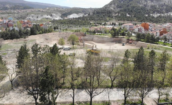 Millet Bahçesi’nin yapımı, ’Tam kapanma’ sürecinde de hız kesmeden devam ediyor
