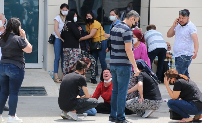 Morg önünde bir annenin en zor anları