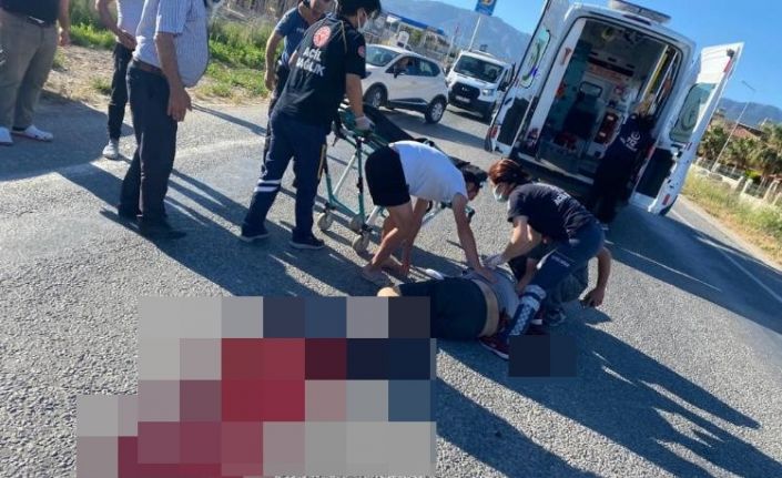 Motosiklet ile otomobil kafa kafaya çarpıştı: 1 ölü 1 yaralı