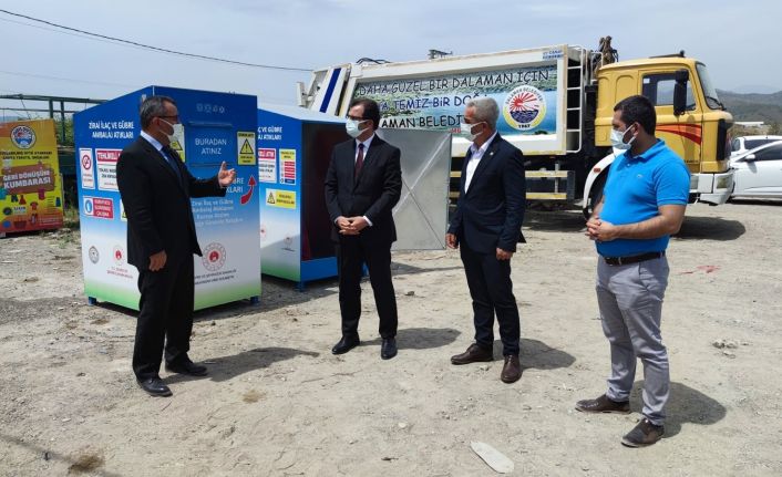 Ortaca, Köyceğiz ve Dalaman’a “Bitki Koruma ve Gübre Ürünleri Ambalaj Atık Kutusu" konuldu