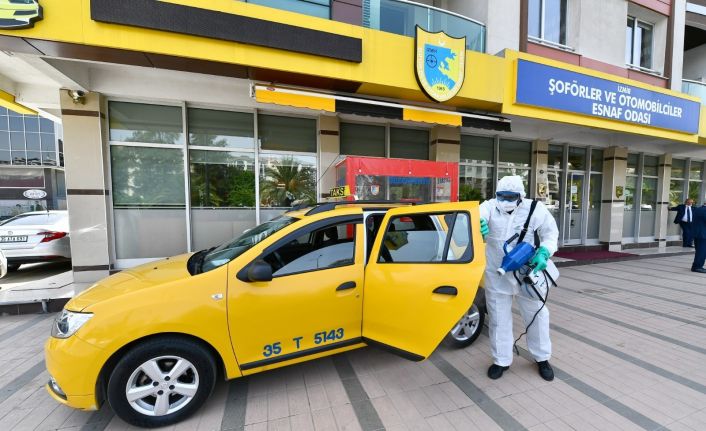 Otobüs, taksi ve dolmuşlara virüs kalkanı