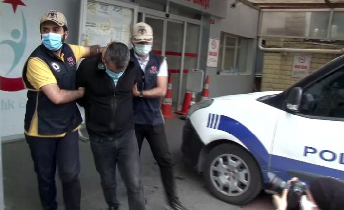 Otogarda 5 kilo patlayıcı ile yakalanan şüpheliler sağlık kontrolünden geçirildi