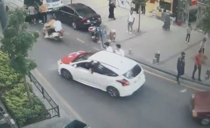 (Özel) Asker uğurlama konvoyu yapan grup emniyetin önünden geçince yakalandı