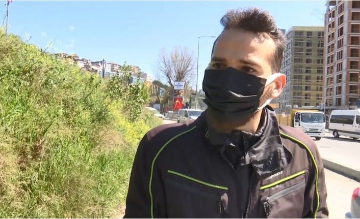 (Özel) İstanbul’da rögara düşerek ölümden dönen motosikletli kurye o anları anlattı