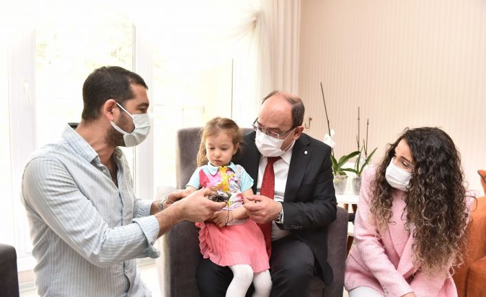 Pitbull saldırısına uğrayan minik Bahar sağlığına kavuştu