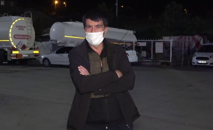 "Riskli" grubundaki kişi muhabire böyle tepki gösterdi: "Film mi çeviriyoruz?"