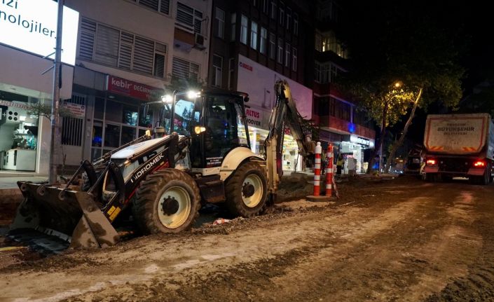 Trabzon’da kent merkezindeki alt yapı çalışmalarında sona geliniyor