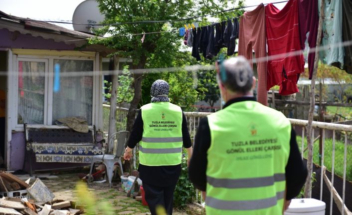 Tuzla’da kısıtlamada ihtiyaç sahibi ailelere 2 milyon 500 bin liralık yardım paketi