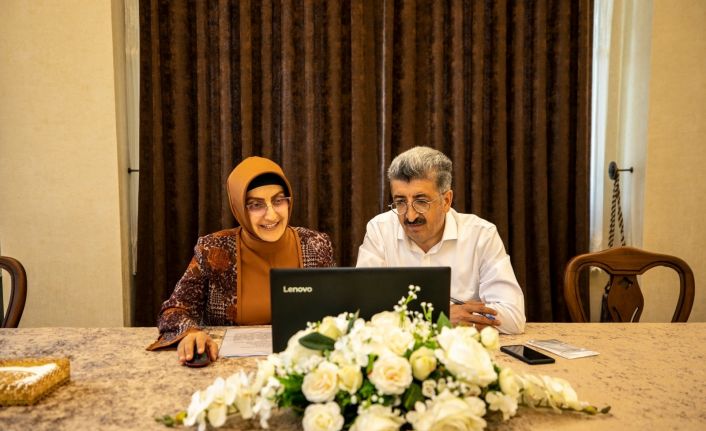 Vali Bilmez ve eşi Meral Bilmez şehit ve engelli aileleriyle görüştü