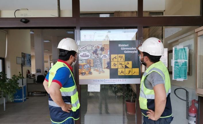 Yeniköy Kemerköy’de İş Sağlığı ve Güvenliği Haftası, tebessümle karşılandı