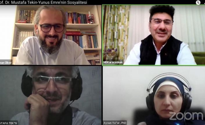 “Yunus Emre’nin Sosyalitesi” başlıklı söyleşi gerçekleştirildi