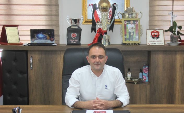 24Erzincanspor Kulüp Başkanı Gökhan Keleş, genel kurulda yeniden aday olacağını açıkladı