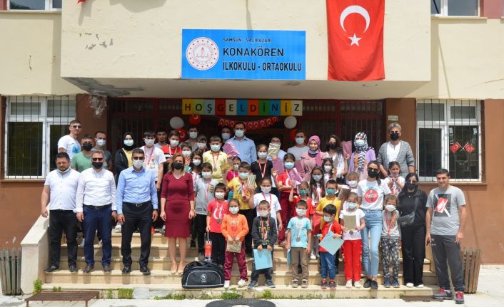 800 çocuk sporla buluştu