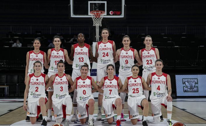 A Milli Kadın Basketbol Takımı, 2021 Avrupa Şampiyonası’nda parkeye çıkıyor