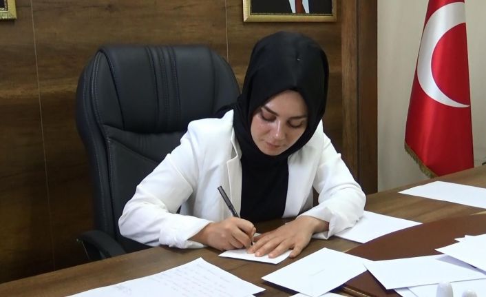 AK Parti Yenişehir ilçe Başkanlığından, ’Gönül seferberliği’ne 21 bin mektup ile destek