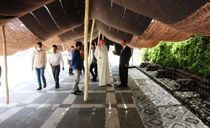 Akçakale’de turnuva öncesi hazırlık başladı