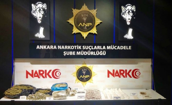 Ankara’da uyuşturucudan son bir haftada 33 kişi tutuklandı