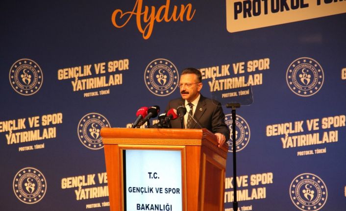 Aydın Valisi Aksoy: “Bu spor yatırımlarının suç ve suçlularla mücadelede bize çok önemli katkılar sağlayacağını biliyorum”