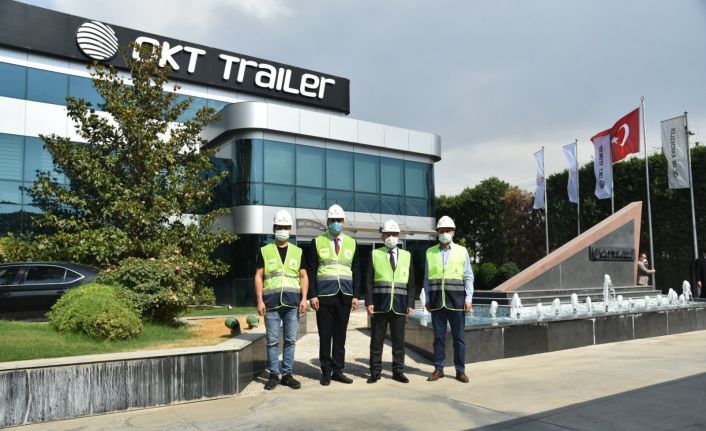 Aydın Valisi OKT Trailer firmasını yetkilileri ile görüştü