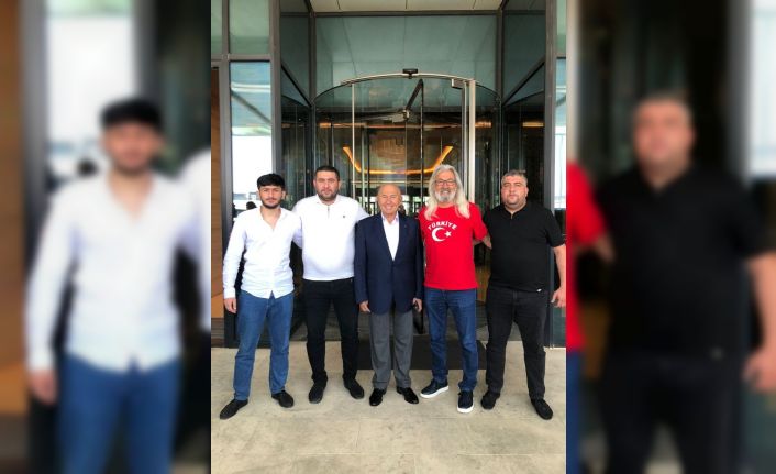 Azeri ve Türk tribün liderleri, A Milli Takım için bir araya geldi