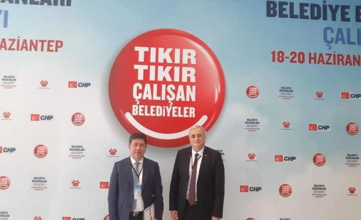 Başkan Bakkalcıoğlu Gaziantep’te düzenlenen belediye başkanları çalıştayına katıldı