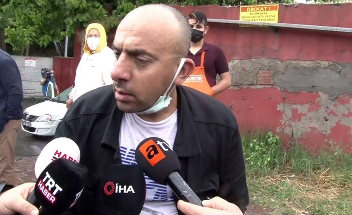 Bayrampaşa’da su basan alt geçitten yüzerek çıkan sürücü o anları anlattı