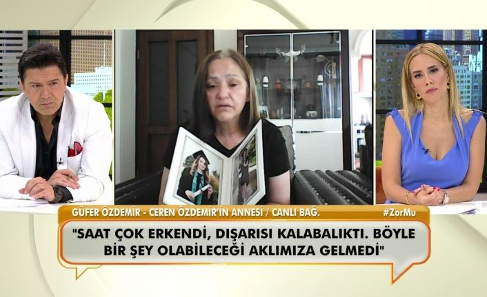 Bıçaklanarak öldürülen genç kızın annesi canlı yayında konuştu