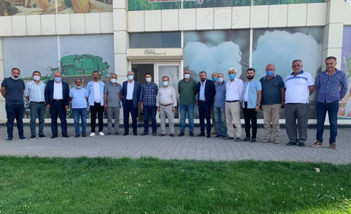 Bismil çiftçileri sulama sorunları için bir araya geldi