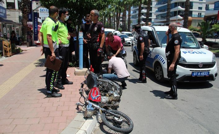 Çaldığı motosikletle yakalandı, 13 yaşında 170 suç kaydı çıktı