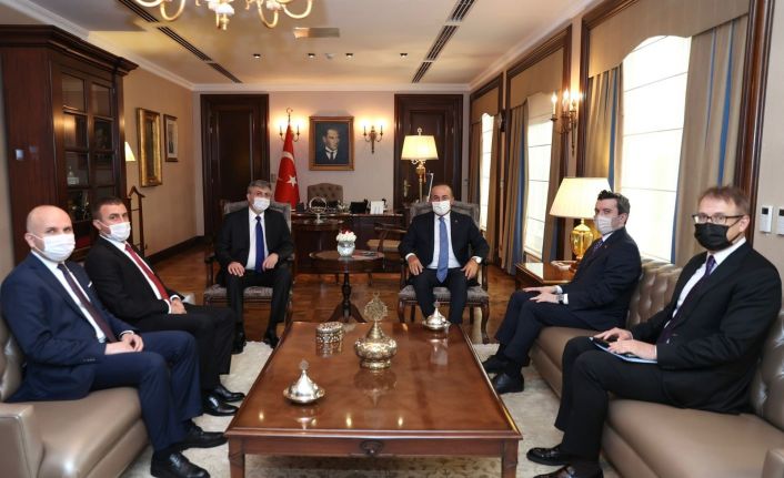 Dışişleri Bakan Çavuşoğlu, Bulgaristan Hak ve Özgürlükler ​​Hareketi’nin Genel Başkanı Karadayı’yı ağırladı