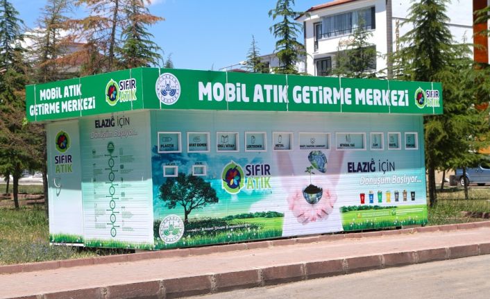 Elazığ’da mobil atık merkezleriyle çevre korunacak, ekonomiye katkı sağlanacak