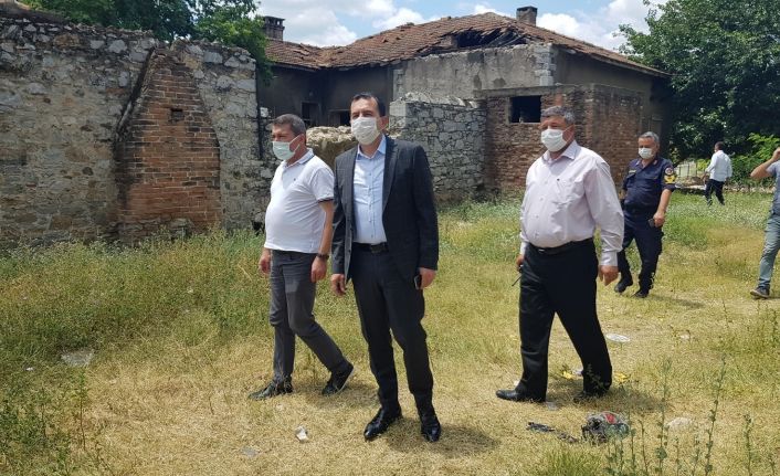 Germencik’te tehlike oluşturan metruk binalar yıkılacak