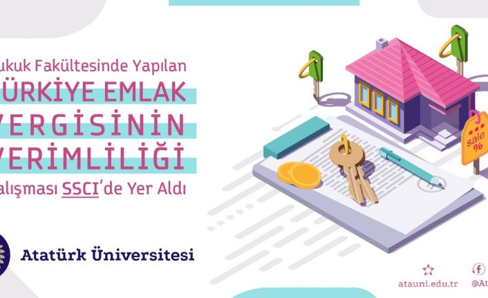 Hukuk Fakültesinde yapılan, Türkiye Emlak Vergisinin Verimliliği Çalışması SSCI’de yer aldı