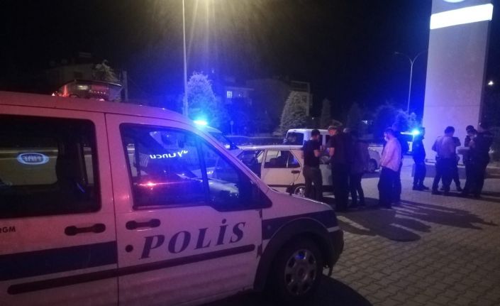 Karaman’da darp edilen şahıs hastanelik oldu