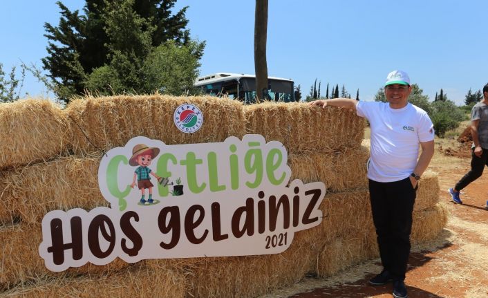 Kepez’de buğday hasatı sonrası boşalan topraklara meyve ve sebze ekiliyor