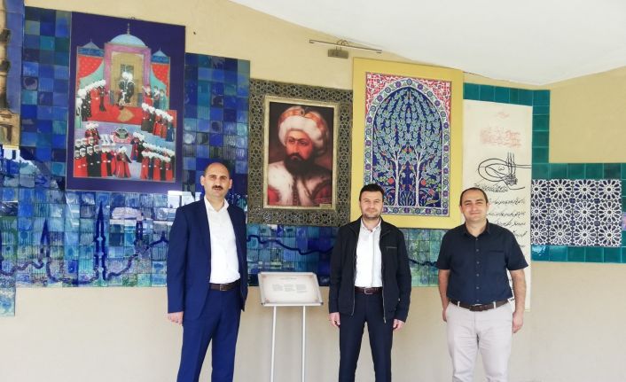 Kırşehir Gençlik ve Spor İl Müdürü Şahin’den Şeyh Edebali Türbesine ziyaret