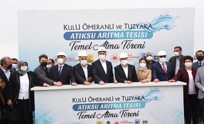 Konya’da Tuz Gölü’nün korunması için 4 önemli yatırımın temeli atıldı