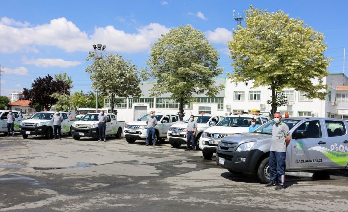 Meram’da ilaçlama çalışmaları hız kazandı